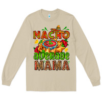 Mushroom nacho average mama with nacho Long Sleeve Tee - AdoDesignShop