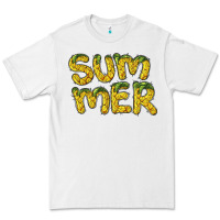 White summer pineapple Premium Tee - BarkalooDesign