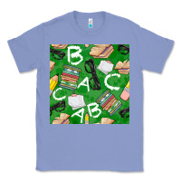 Colony Blue english class seamless pattern Classic Tee - BundleAndBundleShop