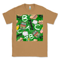 Toasted Coconut english class seamless pattern Classic Tee - BundleAndBundleShop