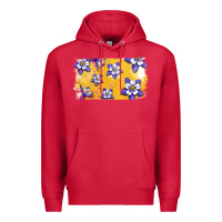 Cardinal Rocky Mountain Columbine Flower Premium Hoodie - Bettercallsaul