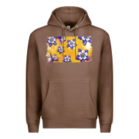Chestnut Rocky Mountain Columbine Flower Premium Hoodie - Bettercallsaul