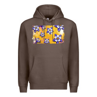 Coffee Rocky Mountain Columbine Flower Premium Hoodie - Bettercallsaul