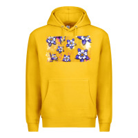 Lemon Rocky Mountain Columbine Flower Premium Hoodie - Bettercallsaul