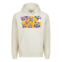Oatmeal Heather Rocky Mountain Columbine Flower Premium Hoodie - Bettercallsaul