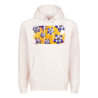 Pale Pink Rocky Mountain Columbine Flower Premium Hoodie - Bettercallsaul