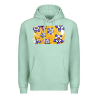 Seafoam Rocky Mountain Columbine Flower Premium Hoodie - Bettercallsaul