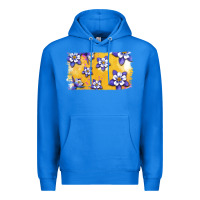 True Royal Rocky Mountain Columbine Flower Premium Hoodie - Bettercallsaul