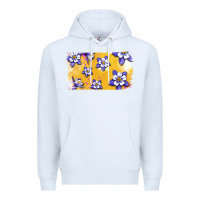 White Rocky Mountain Columbine Flower Premium Hoodie - Bettercallsaul