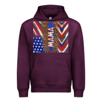 Mauve Wine American mama Urban Hoodie - TumblerDesignByShophia