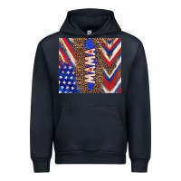 Navy American mama Urban Hoodie - TumblerDesignByShophia