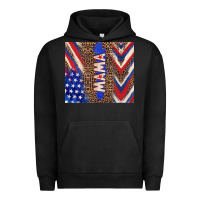 Pigment Black American mama Urban Hoodie - TumblerDesignByShophia