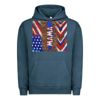 Pigment Midnight Navy American mama Urban Hoodie - TumblerDesignByShophia