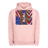 Pigment Salmon American mama Urban Hoodie - TumblerDesignByShophia