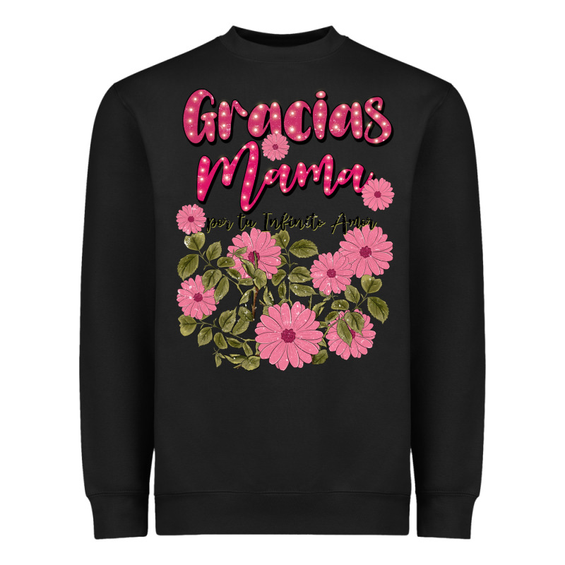 Gracias Mama Por Tu Infinito Amor Heavyweight Sweatshirt by JahusDesignShop | Teevron