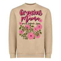 Mushroom gracias mama por tu infinito amor Heavyweight Sweatshirt - JahusDesignShop