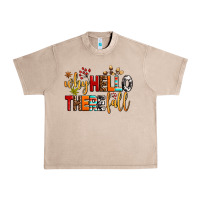 French Oak why hello there fall Urban Heavy Tee - AdoDesignShop