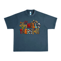 Midnight Navy why hello there fall Urban Heavy Tee - AdoDesignShop