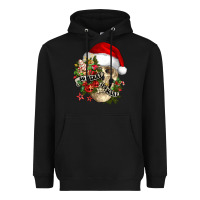 Black So merry it's scary Heavyweight Hoodie - NancyCooperArtShop