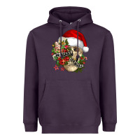 Plum So merry it's scary Heavyweight Hoodie - NancyCooperArtShop