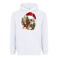White So merry it's scary Heavyweight Hoodie - NancyCooperArtShop