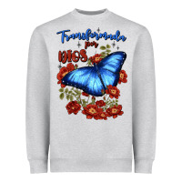 Heather Grey transformada por dios Heavyweight Sweatshirt - JahusDesignShop
