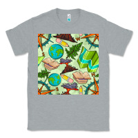 Geography Class Seamless Pattern Classic Tee | Teevron