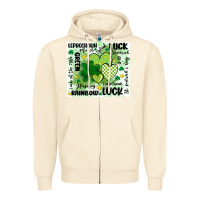 Sandshell st patricks day Zipper Hoodie - MaliasSmallBusiness