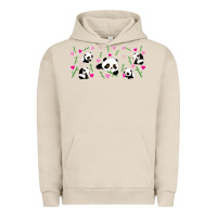 Pigment French Oak cute panda Urban Hoodie - TumblerDesignByShophia