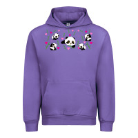Tulip cute panda Urban Hoodie - TumblerDesignByShophia