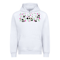 White cute panda Urban Hoodie - TumblerDesignByShophia