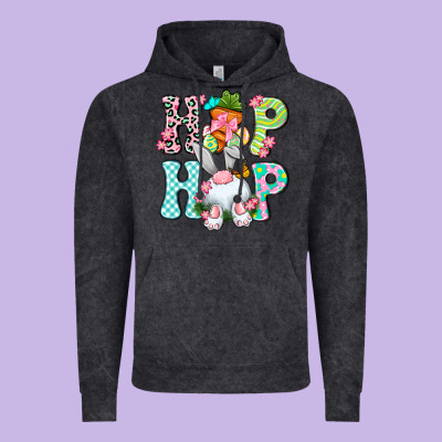 Hip Hop Happy Easter Vintage Hoodie Designed By Neo Western