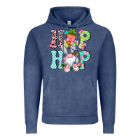 Vintage Denim Hip hop Happy Easter Vintage Hoodie - Neo Western