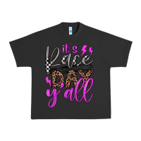 Pigment Black it's race day y'all Urban Heavy Tee - JahusDesignShop