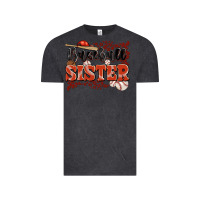 Vintage Black baseball sister Vintage Tee - JahusDesignShop