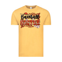 Vintage Mustard baseball sister Vintage Tee - JahusDesignShop
