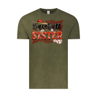 Vintage Olive baseball sister Vintage Tee - JahusDesignShop