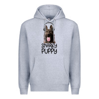 Heather Grey Snarky Puppy Premium Hoodie - Bettercallsaul