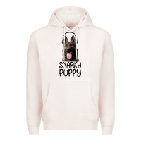 Pale Pink Snarky Puppy Premium Hoodie - Bettercallsaul
