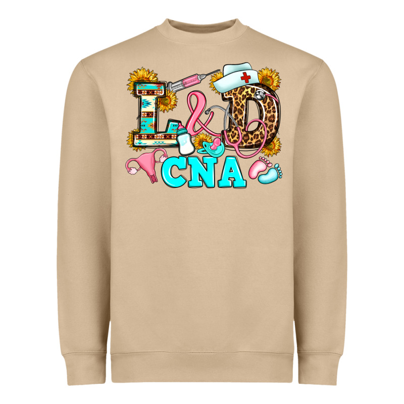 Labor And Delivery Cna Heavyweight Sweatshirt by JahusDesignShop | Teevron