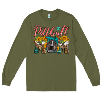 Army Green pittbull mom Long Sleeve Tee - Artiststas