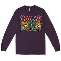 Plum pittbull mom Long Sleeve Tee - Artiststas
