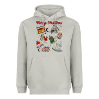 Moon Dust Merry Christmas Heavyweight Hoodie - MaliasSmallBusiness