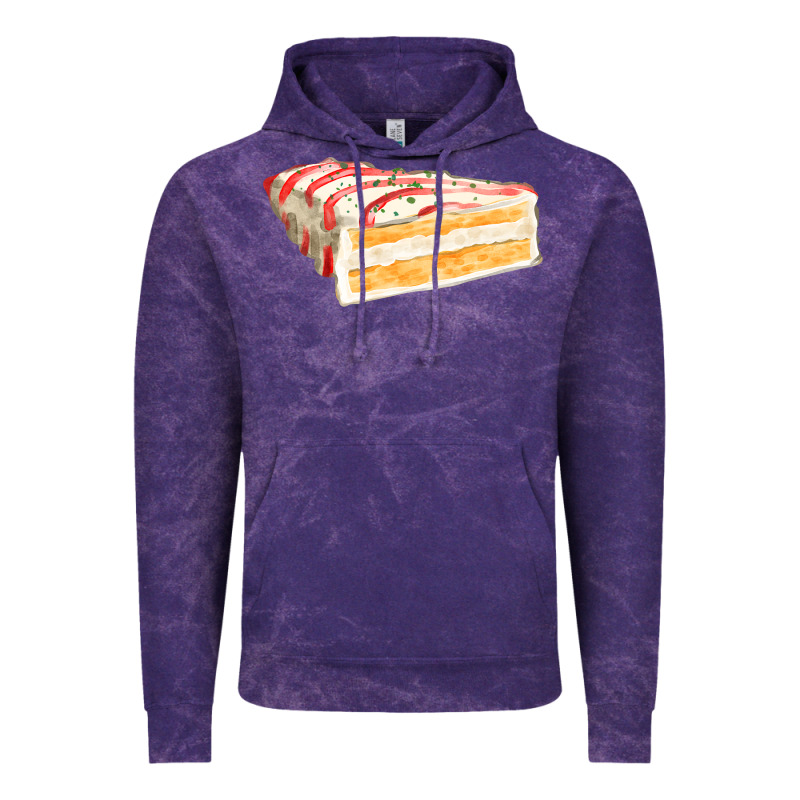 White Christmas Cake Vintage Hoodie by FaDigitalArtStudio | Teevron