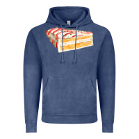 Vintage Denim white christmas cake Vintage Hoodie - FaDigitalArtStudio