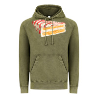 Vintage Olive white christmas cake Vintage Hoodie - FaDigitalArtStudio