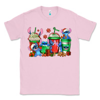 Bubblegum Pink christmas stitch coffee Classic Tee - Jasminsmagicworld