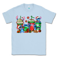 Dusty Blue christmas stitch coffee Classic Tee - Jasminsmagicworld