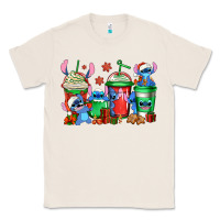 Natural christmas stitch coffee Classic Tee - Jasminsmagicworld