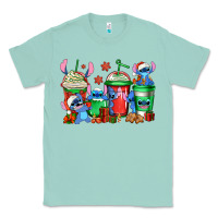Seafoam christmas stitch coffee Classic Tee - Jasminsmagicworld